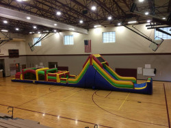 72 1619665299 72' Obstacle Course w/slide