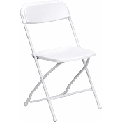 Folding Chair - White