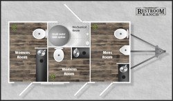 3 station floorplan 1696281521 3 Station Restroom Trailer