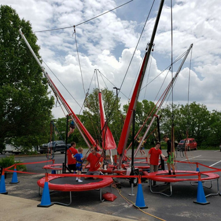 4 Player Bungee Trampoline