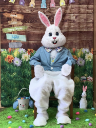 Easter bunny in blue 1740065427 Easter Bunny